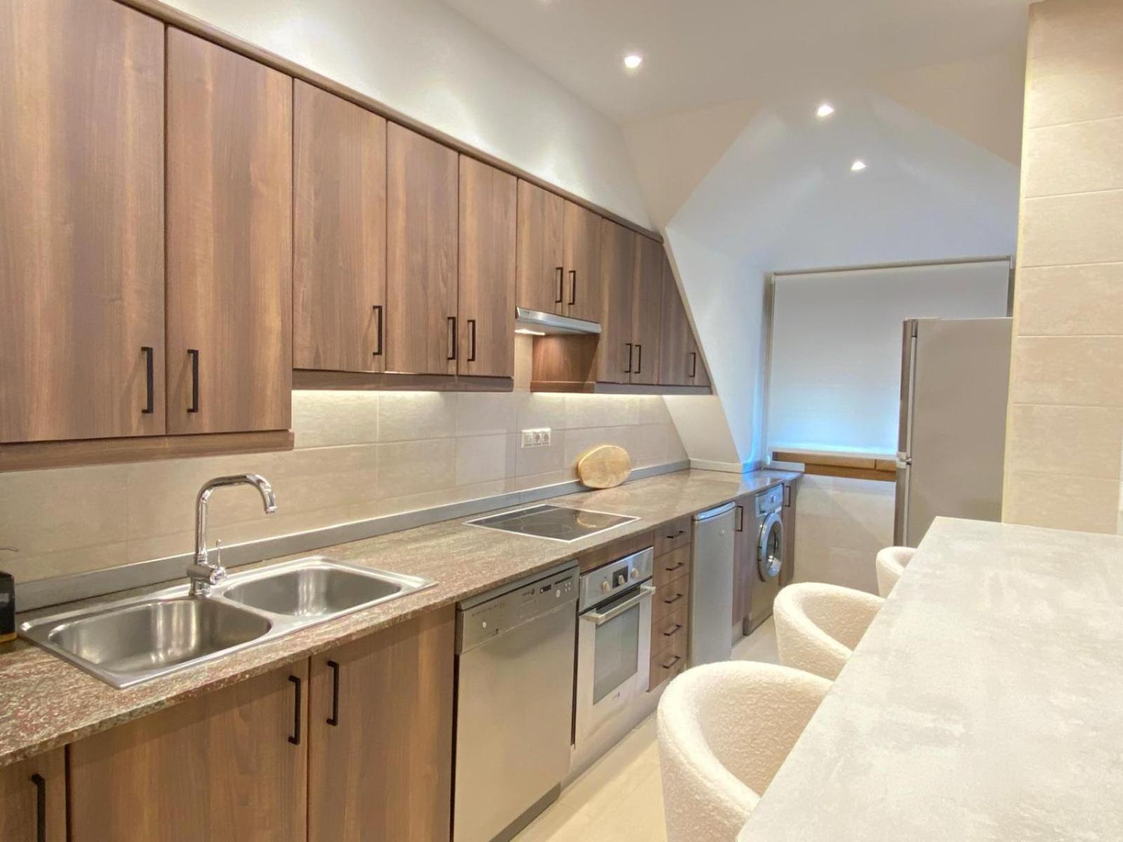Apartamento Boutique Con Terraza Y Vistas Al Mar. Porto Vilanova Вильянуэва-де-Ароса Экстерьер фото